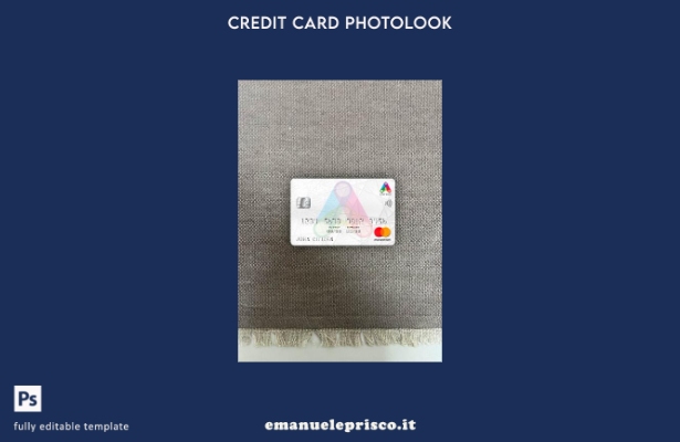 modello frontale photolook mastercard stile Mongolia Arig Bank verificato